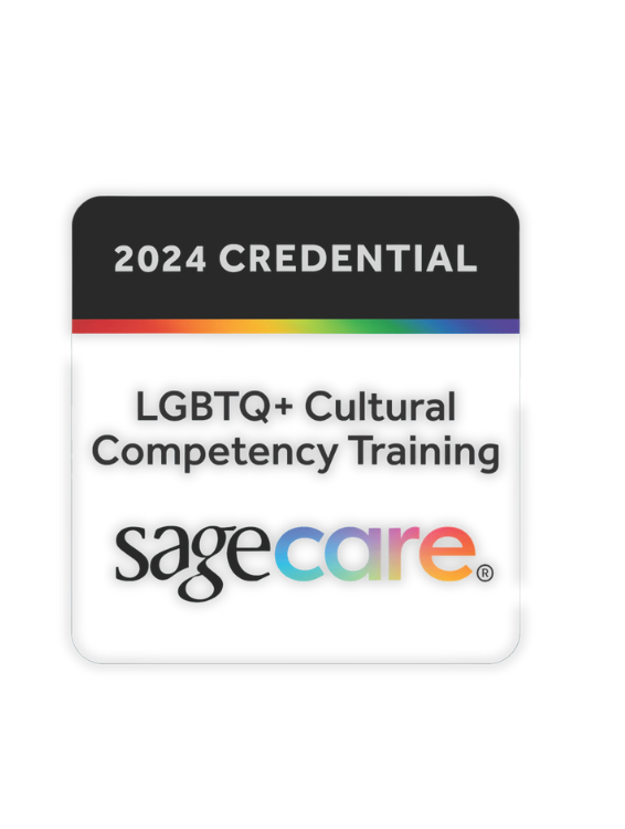 SAGECare LGBTQ+ Cultural Competency Training Credential for 2024