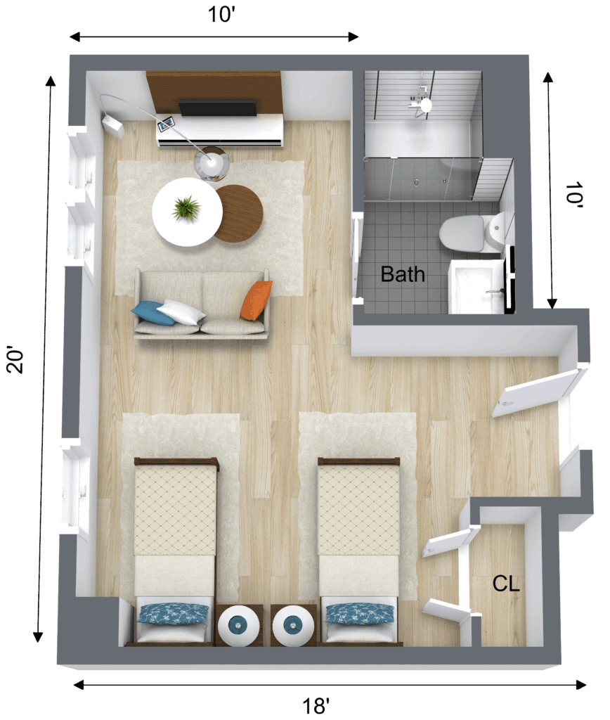 Olmstead floor plan