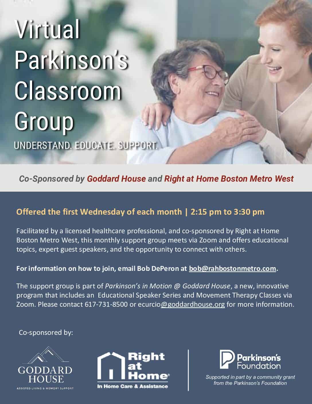 Parkinson&#8217;s Classroom Support Group