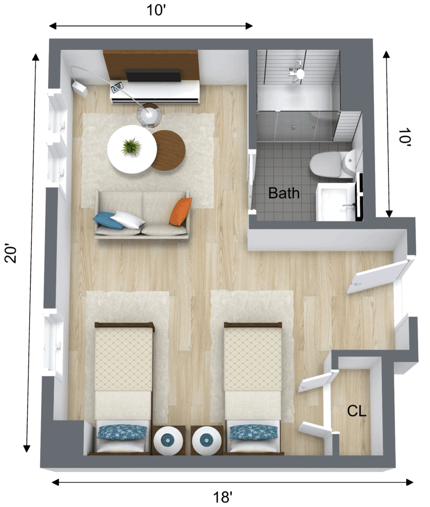 Olmstead floor plan