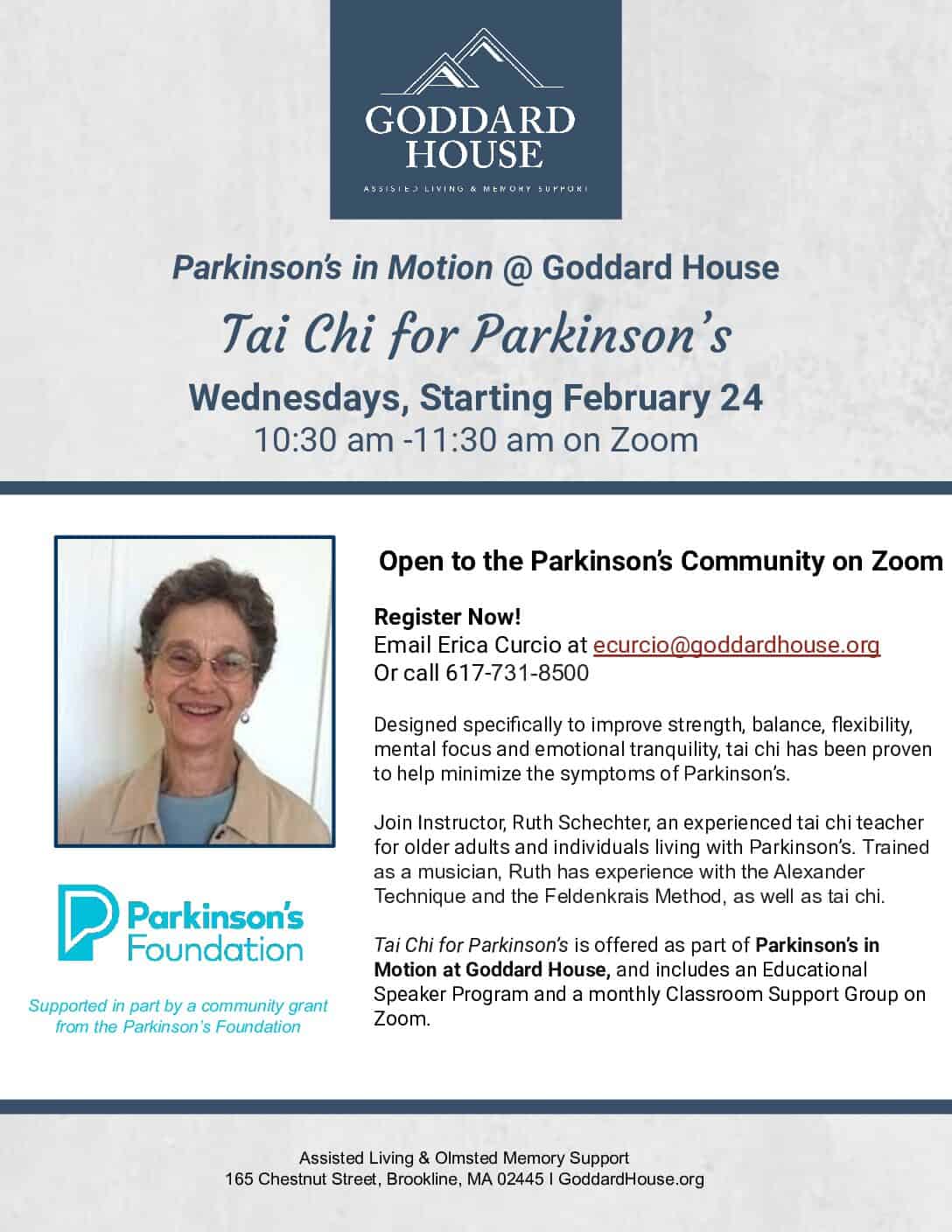 Tai Chi for Parkinson&#8217;s