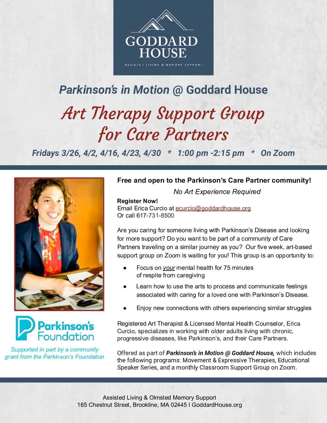 Art Therapy Support Group for Care Partners