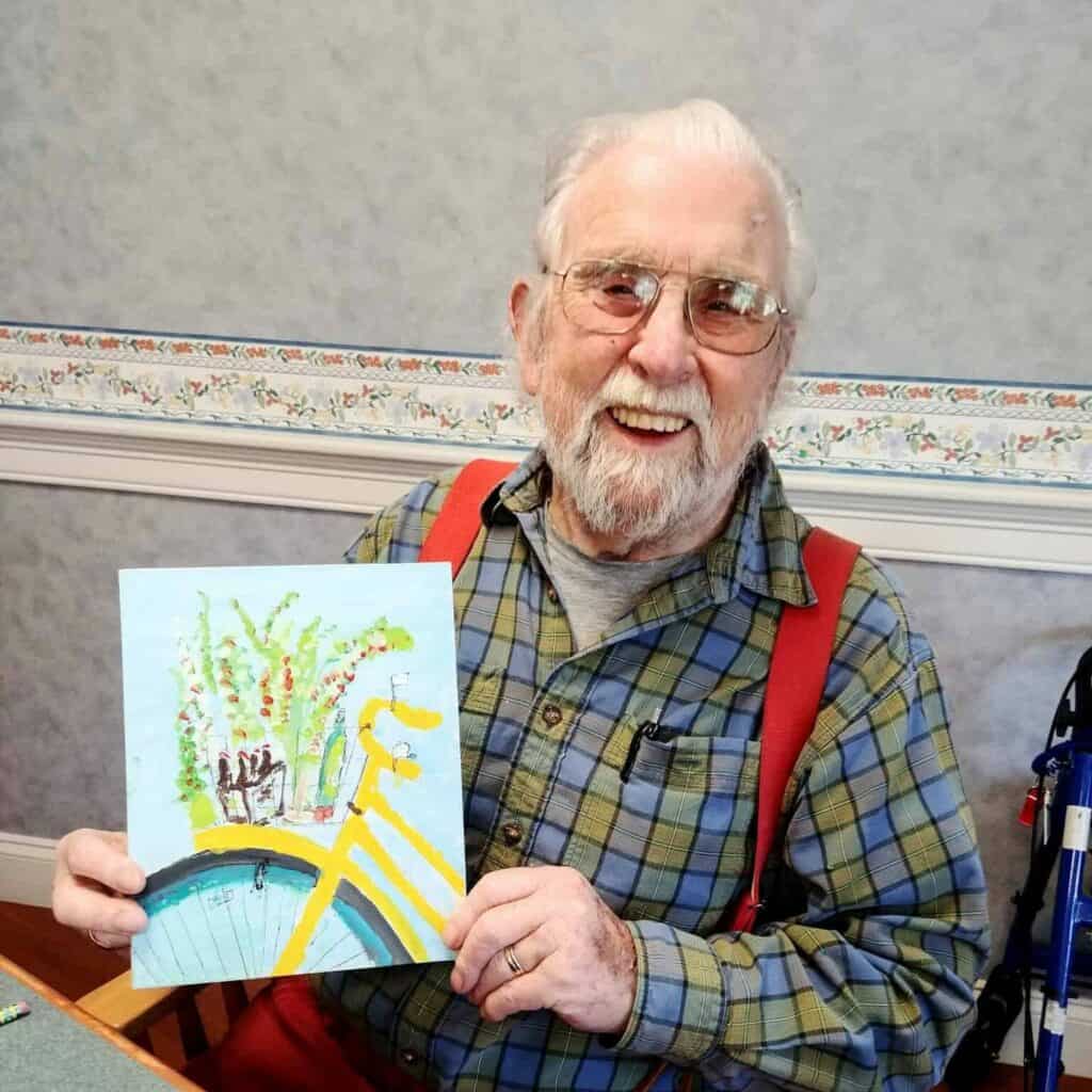 goddard house resident painter