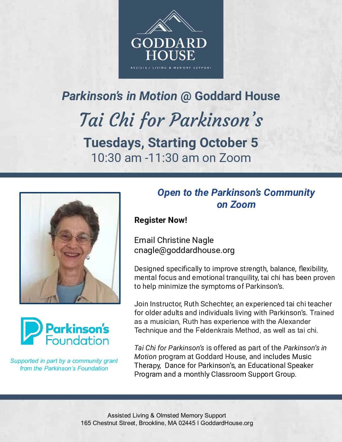 Tai Chi for Parkinson&#8217;s