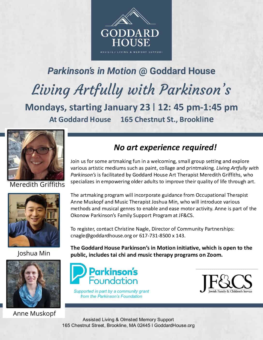 Living Artfully with Parkinson&#8217;s